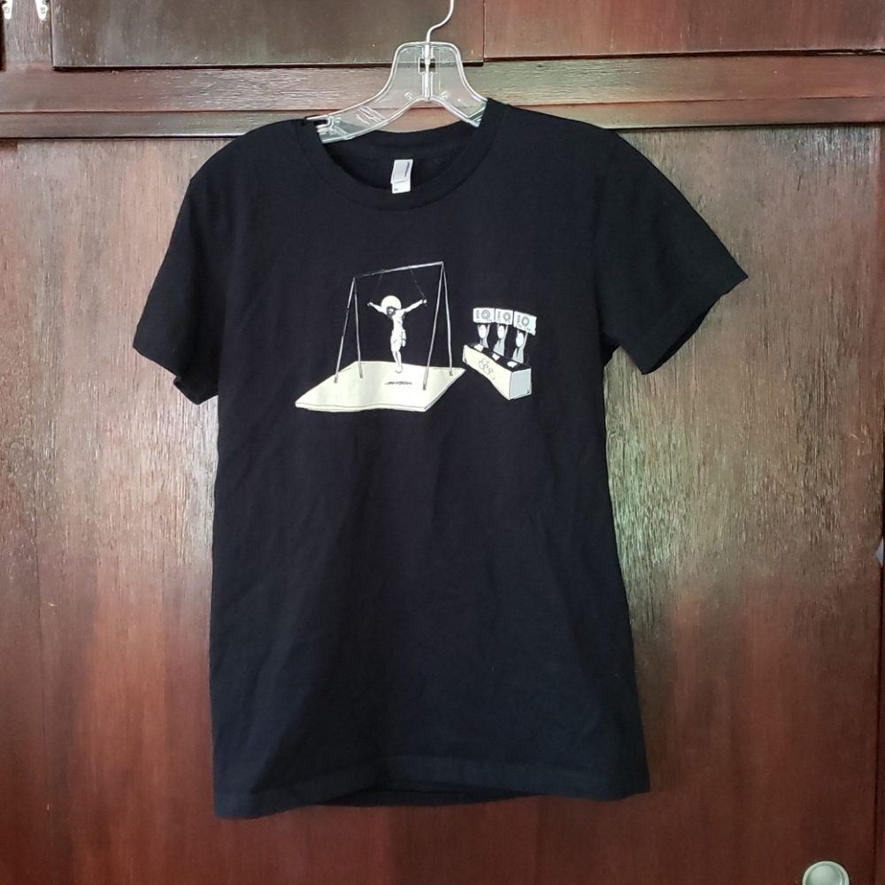 American apparel "Jesus goes for gold" tee